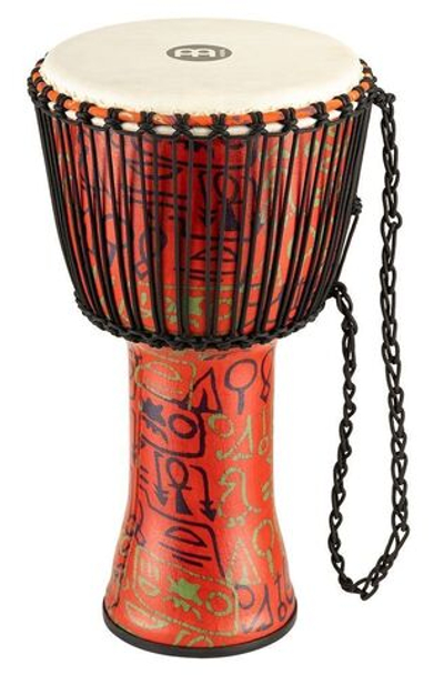Джембе 12" С Веревочной Настройкой Travel Series, Кож Мембрана, Pharao'S Script Meinl Padj1-L-G