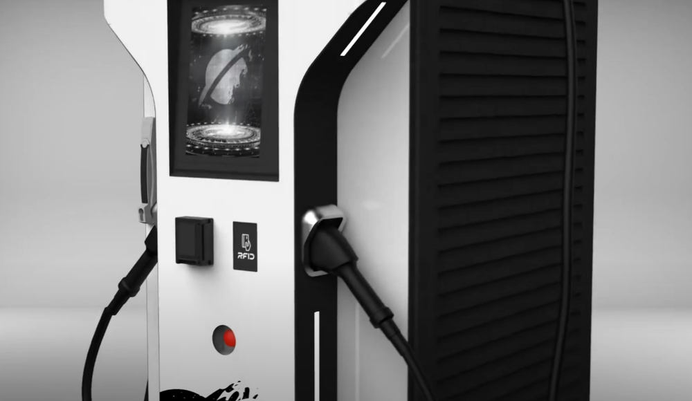 Зарядная станция Kostad UNITY 180 CCS2x2 (KOS180DC110R00) - 3