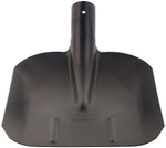 Лопата совковая без черенка, усиленная, с ребрами жесткости 225х270 мм