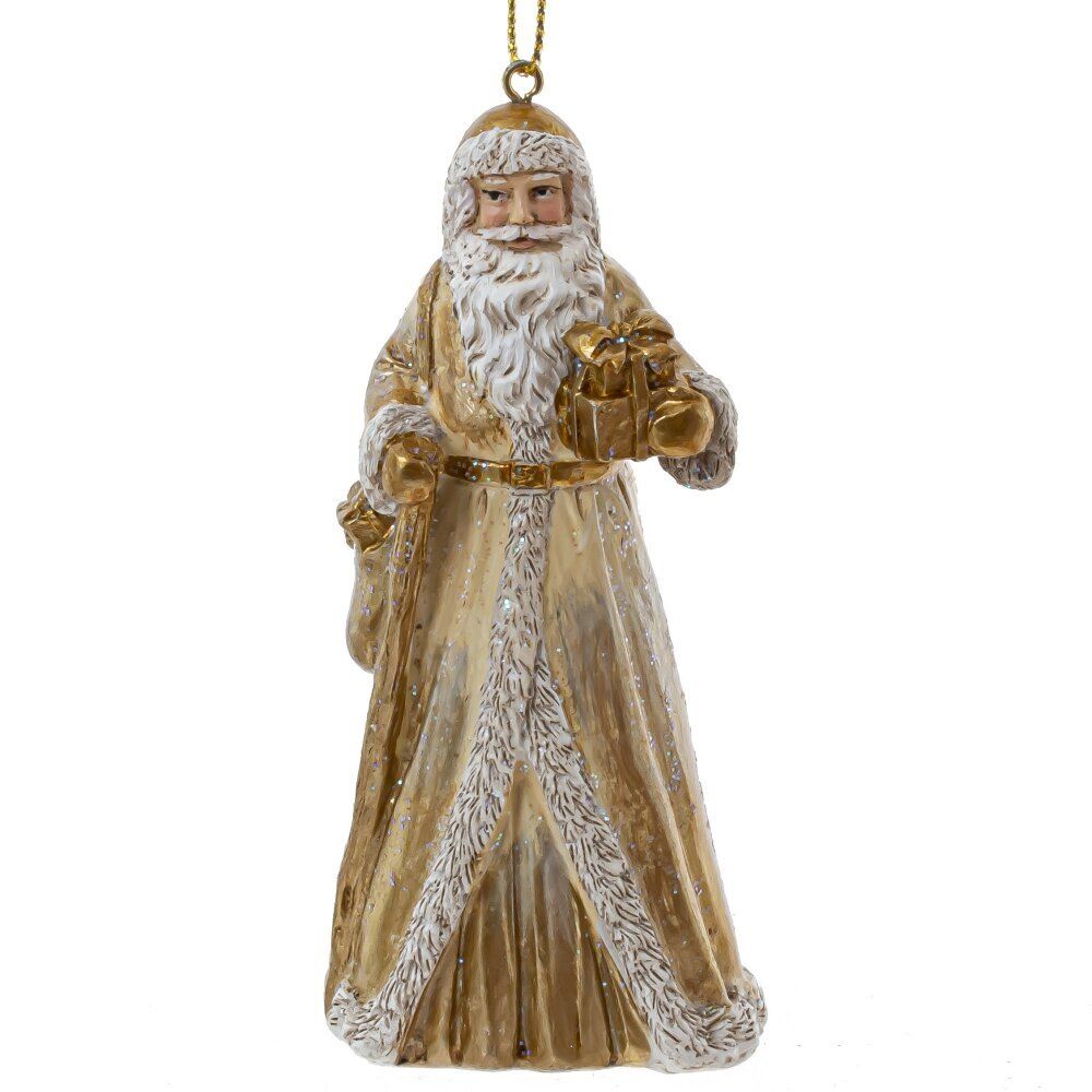 GAEM Фигурка декоративная подвесная "Дед Мороз", L5 W4 H11 см, 2в.
