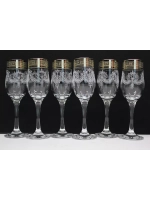 Бокалы для шампанского 6 штук Барокко