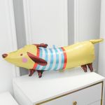 Шар (35''/89 см) Фигура, Таксик в свитере, 1 шт.