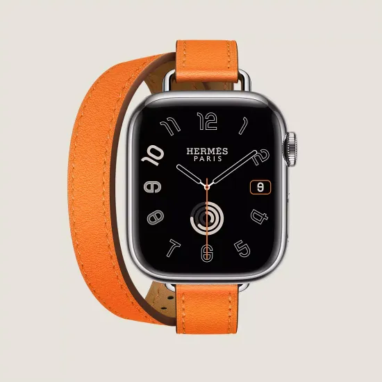 Apple Watch Hermès Series 9 41 mm  Apple Watch Hermès Double Tour  Attelage