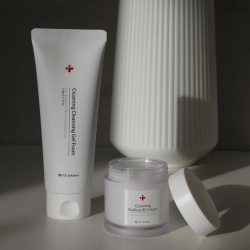 CUSKIN Dr.Solution Cicaming Cleanser Gel Foam очищающая гель-пенка с центеллой для чувствительной кожи