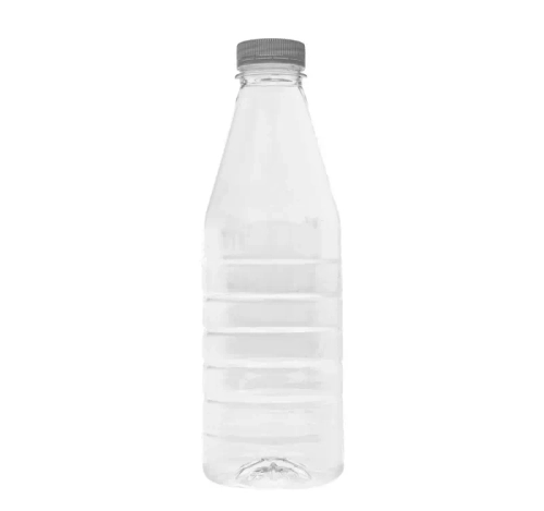 Бутылка ПЭТ 1л. Прозрачная Ребро d-38мм (25,5гр) 77шт/упак