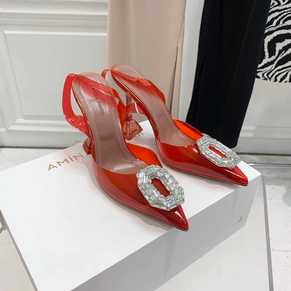 Amina Muaddi Pumps