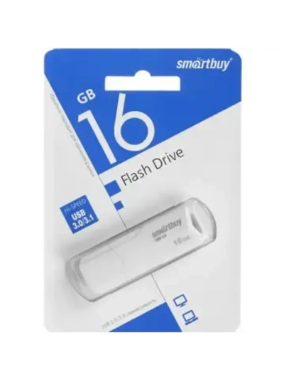 Память USB Flash 16 ГБ Clue SB16GBCLU-W3 WHITE