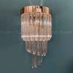 Бра Cloyd EVOLUTE-C W3 / выс. 52 см - золото (арт.20418)