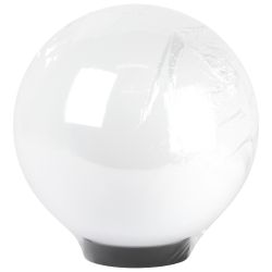 Садово-парковый светильник ЭРА НТУ 01-100-351 шар опаловый на опору / кронштейн IP44 Е27 max100Вт d350mm