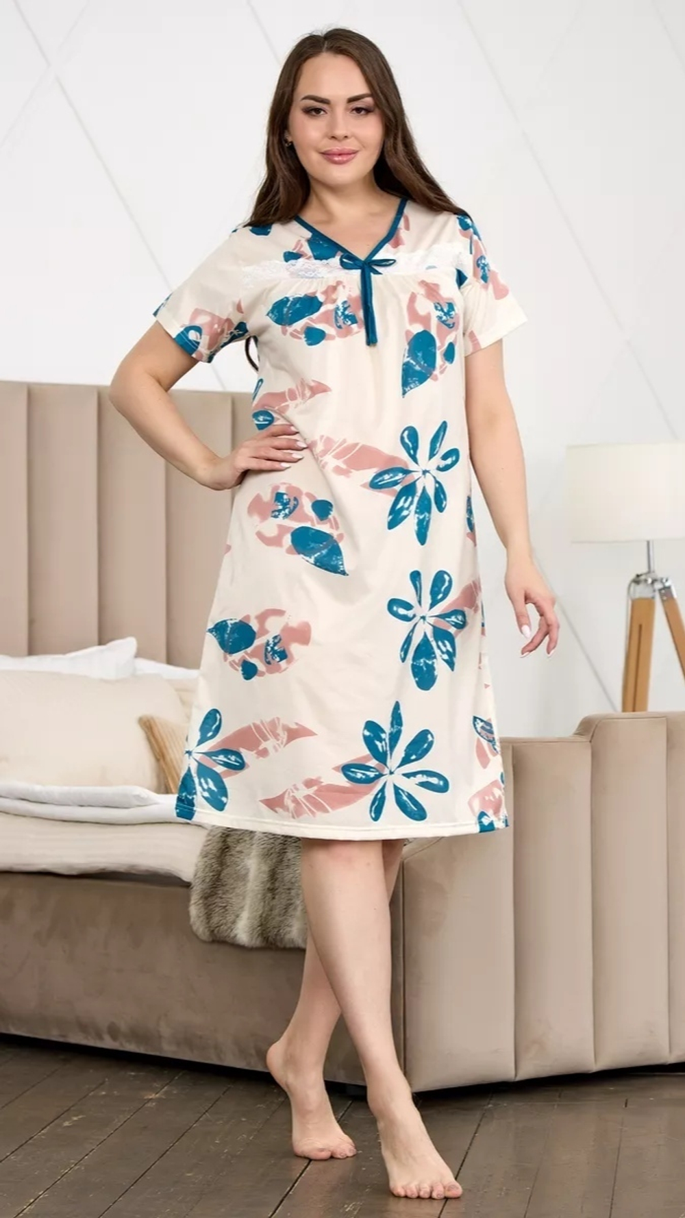 Сорочка б/в кор.рукав В9407