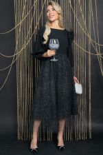 Платье Звездный город (черное) П11727 LT Collection