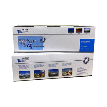 Картридж UNITON, аналог RICOH type SP360HE для Aficio SP C360/С361 голубой (5К) Premium