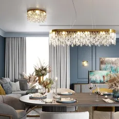 4986/6C HALL ODL22 653 золотой/хрусталь Люстра потолочная E14 6*40W DAKISA