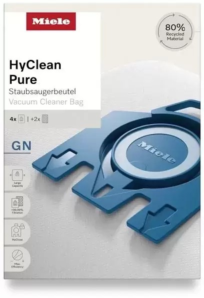 Комплект мешков-пылесборников Miele GN HyClean Pure