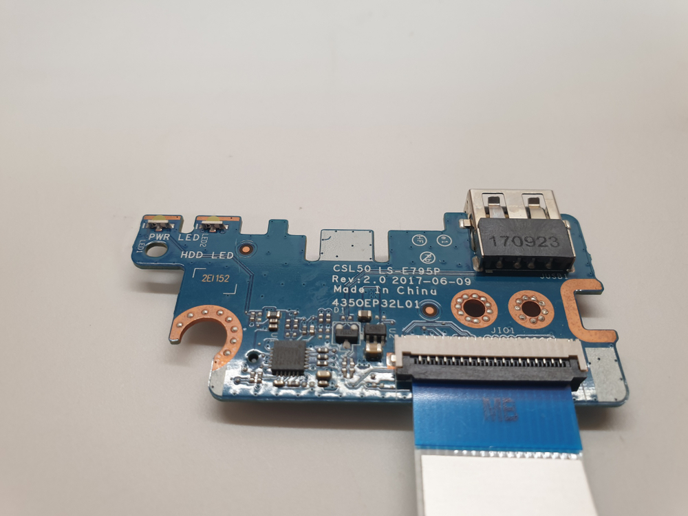 Плата USB+CardR HP 15-BW, LS-E795P