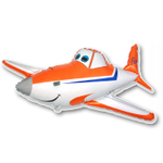 Шар Фольгированный Самолет оранжевый (Оранжевый)