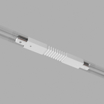 Basic System Гибкий коннектор для  шинопровода белый TRC-1-1-FLEX-WH