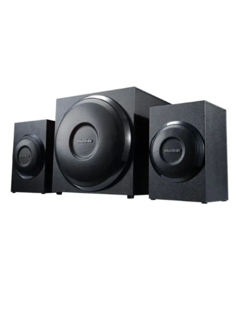 Колонки 2.1 M-110 80003124 BLACK 10 Вт, питание от сети 220В