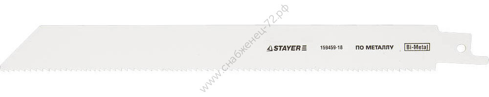 STAYER S1122EF, L-180/225, Bi-Met, Полотно для сабельной пилы (159459-18)