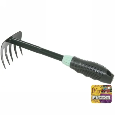 Грабельки «Эвкалипт» пластиковая ручка ДоброСад