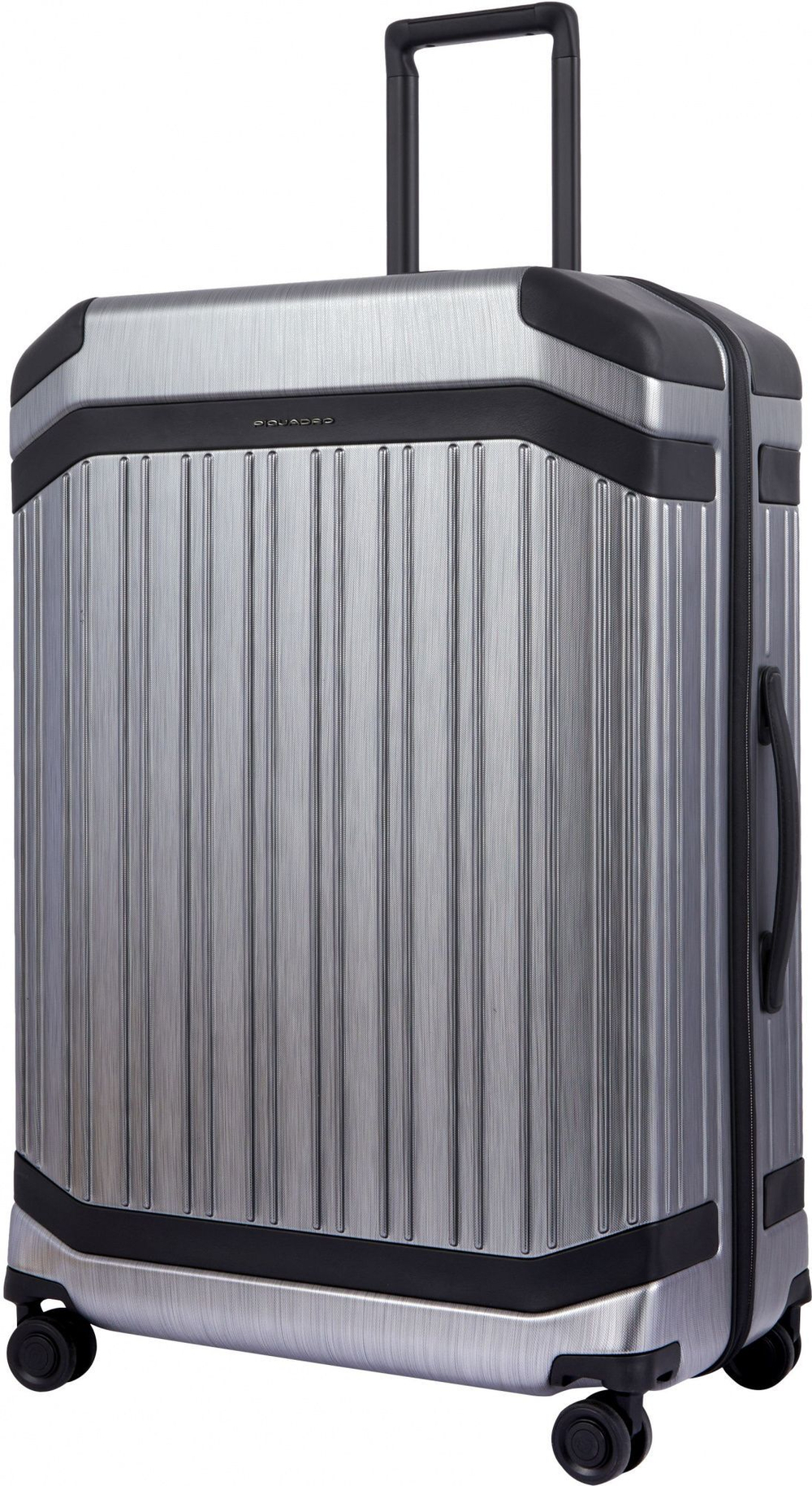 Чемодан Piquadro PQ LIGHT PREMIUM (BV4428PQLP/GRN) 51x75x28см 89л. поликарбонат/алюм./натур.кожа сер