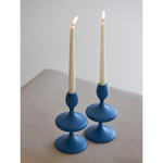 Подсвечник vivlend, 20 см, синий