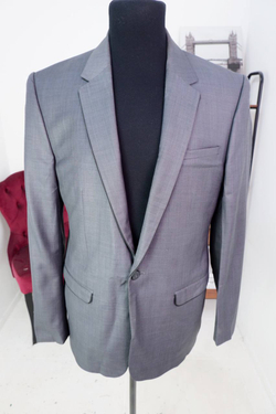 Пиджак со шерстью, визуально на 50 размер