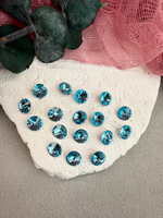 Риволь Rivoli 8 мм, Dark aquamarine