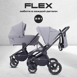 Детская коляска Rant Flex 3 в 1 RA077 Grey