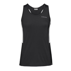 Майка женская HEAD Club Tank Top 814429-BK-XL, размер XL, черный