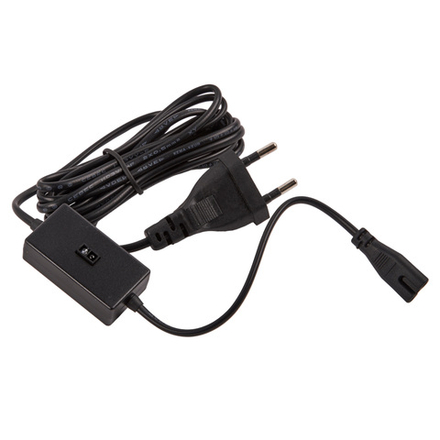 USN-Q851 150W-2P-2M BLACK Выключатель бесконтактный для подключения светильников ULI-Q151. ULI-Q951 к сети 220В. Провод 200 см. 2 контакта. Цвет черный. TM Volpe