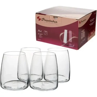 Стакан ПИНО 4 шт 390 мл (утонченная кромка)