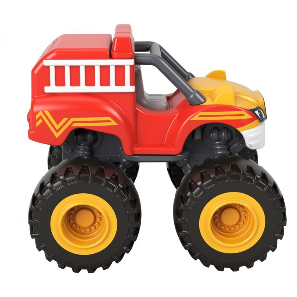 Спасательная машина Fisher-Price Blaze GYC99 с металлическими полосами