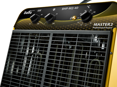 Тепловая пушка электрическая Ballu BHP-M2-40 - [40 кВт / 400V]