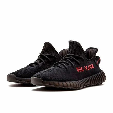 Кроссовки Adidas Yeezy Boost 350 v2 black red