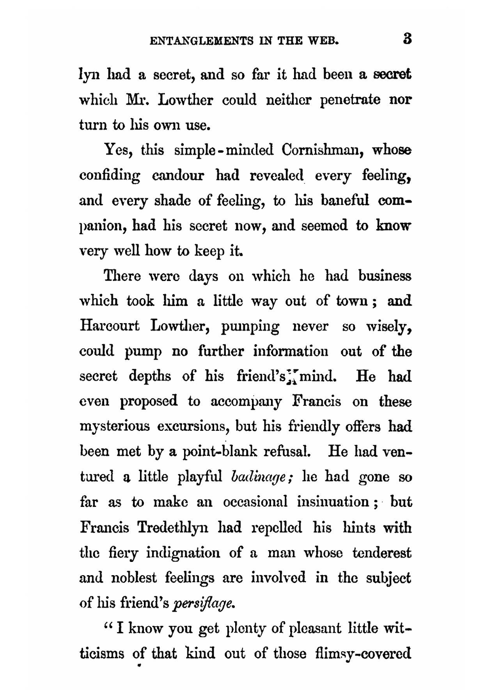 Only a Clod. Volume 3 | M. E. Braddon