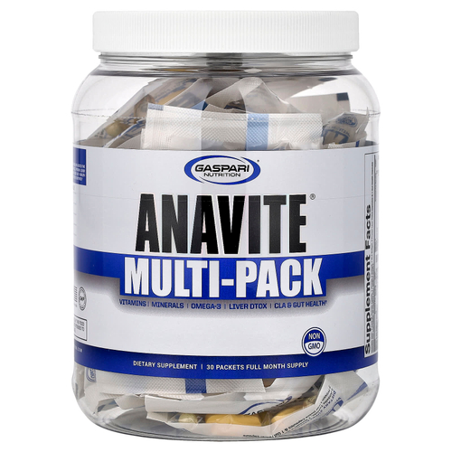 Gaspari Nutrition, Anavite®, мультивитаминный комплекс, 30 пакетиков