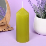 Свеча «Французская ночь» 5*12, Салатовый