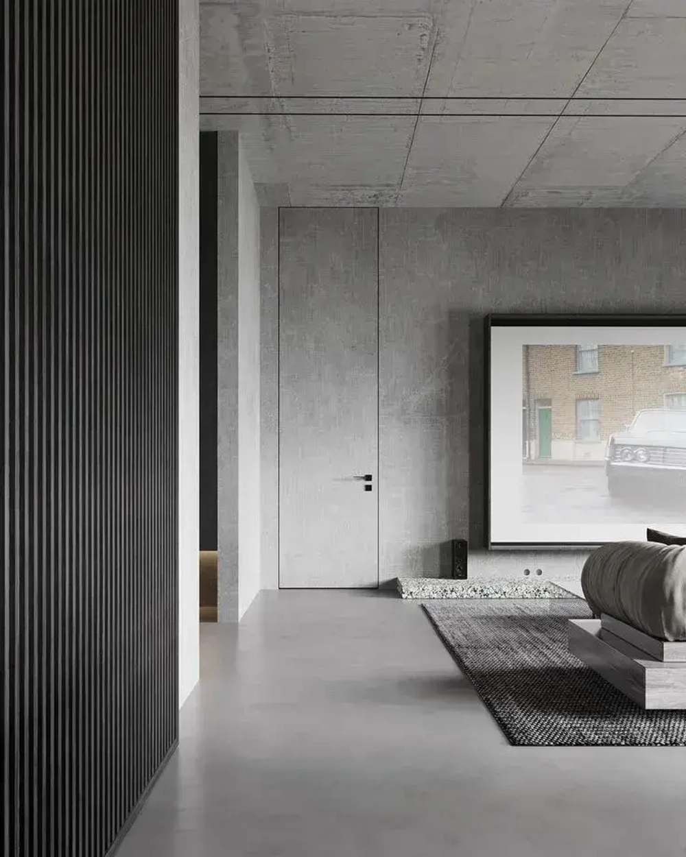 Декоративная штукатурка Микроцемент ( Гладкий бетон фракция 0.1-0.3 мм), 10кг SIMI SLEEK CEMENT ARTE