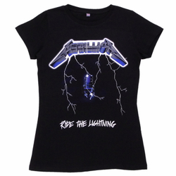 Футболка женская Metallica Ride the Lightning