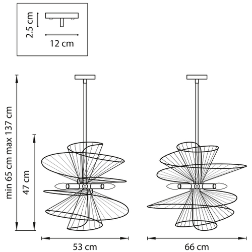 Подвесной светильник Zeta Lightstar 728163