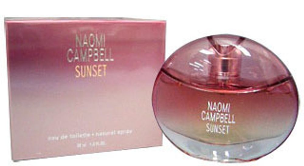 Naomi Campbell Sunset