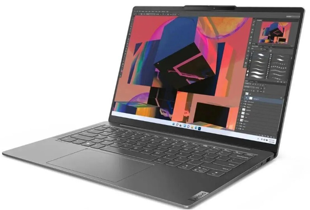 Ноутбук  Lenovo Yoga Slim 6 14IRH8 14 ", Core i5, 16 Гб RAM, 1 Тб SSD, Iris Xe Graphics, Серый
