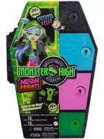 Кукла Монстер Хай Neon Frights Ghoulia Yelps HNF81