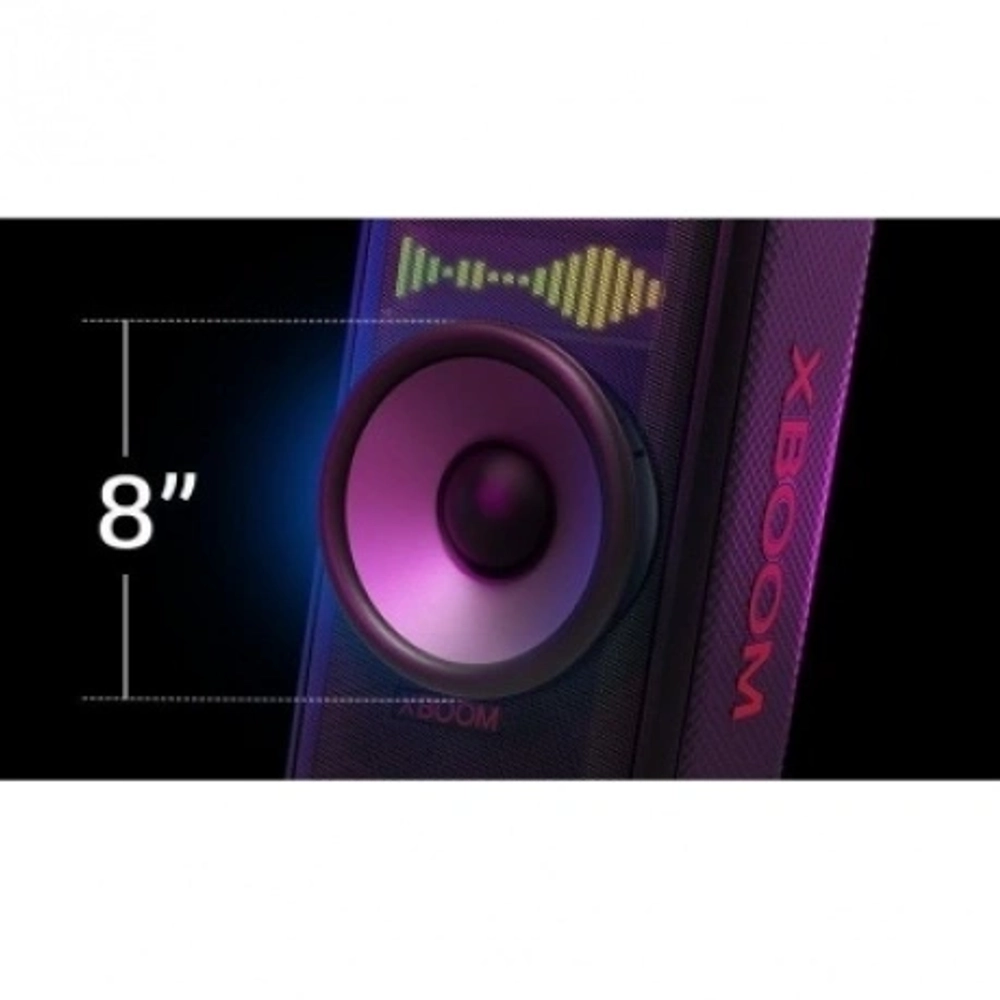 Минисистема LG XBOOM XL7S черный 250Вт USB BT