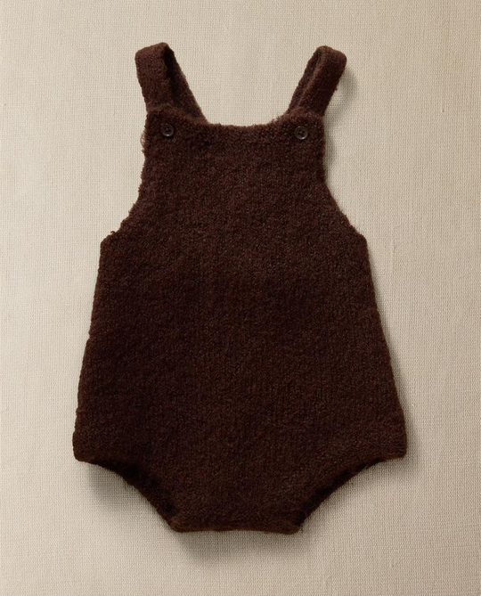 ZARA HOME ДЕТСКИЙ КОМБИНЕЗОН, КОРИЧНЕВЫЙ