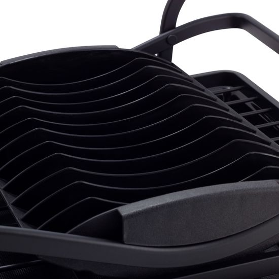 Сушилка для посуды Ofenbach NB 100402 (46,5х32х13,5 см) из алюминия с поддоном черная