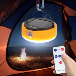 Фонарь кемпинговый светодиодный ЭРА KA-701 Персей аккумуляторный, на солнечной батарее + пульт