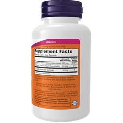 Now Foods C-500 Calcium Ascorbate-c 100 veg capsules, Аскорбат Кальция , Витамин C