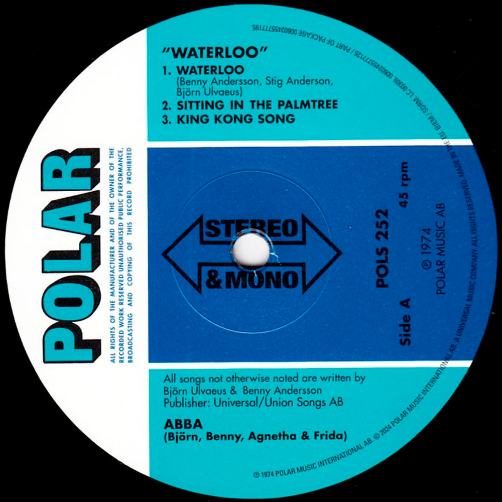 ABBA / Waterloo (50th Anniversary Edition)(2LP)